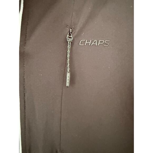 Chaps Golf Black Zip-Up Vest – Men’s Size XL NWT - Picture 2 of 5